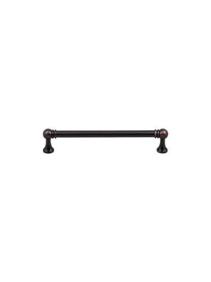 Kara Cabinet Pull - 6 5/16 inch Center-to-Center in Tuscan Bronze.